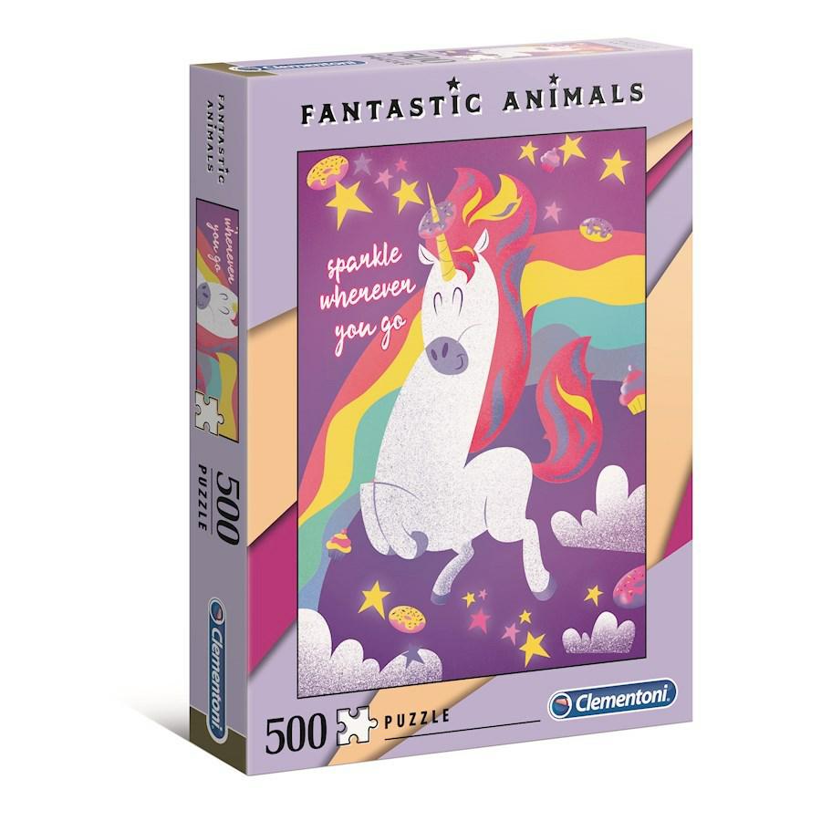 FANTASTIC ANIMALS PZ.500 CLEMENTONI