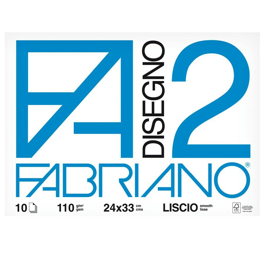 ALBUM DISEGNO F2 CM24X33 F10 FABRIANO
