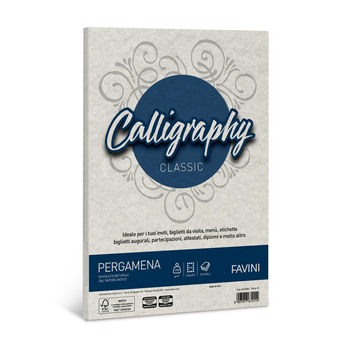 CARTA CALLIGRAPHY PERGAMENA GR190 A4 F50