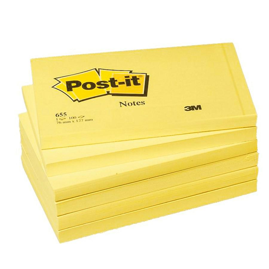 POST-IT MM76X127 GIALLO CANARY 3M